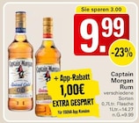 Spiced Gold Angebote von Captain Morgan bei WEZ Löhne für 8,99 €