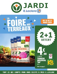 Catalogue Supermarchés E.Leclerc en cours à Stains et alentours, LA FOIRE AU TERREAUX, 12 pages, 10/03/2026 - 21/03/2026