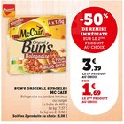 Bun's original surgelés - MCCAIN en promo chez Super U Bun's original surgelés - MCCAIN dans le catalogue Super U