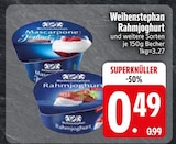 Rahmjoghurt im EDEKA Prospekt Rahmjoghurt von Weihenstephan im aktuellen EDEKA Prospekt für 0,49 €