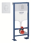 Pack Bâti-Support Rapid SL + Plaque Commande Skate Air - GROHE en promo chez Gedimat Lorient à 249,00 €