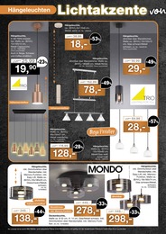 Deckenleuchte im Möbel Inhofer Prospekt Deckenleuchte im Möbel Inhofer Prospekt "STRAHLENDE IDEEN FÜR IHR ZUHAUSE" auf Seite 8