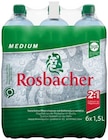 Mineralwasser im Angebot bei REWE in Ludwigshafen Mineralwasser Angebote von Rosbacher bei REWE Ludwigshafen für 4,14 €