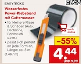 Wasserfestes Power-Klebeband mit Cuttermesser von Easymaxx im aktuellen Netto Marken-Discount Prospekt für 4,44 €