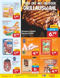 Bratwurst Angebot im aktuellen Netto Marken-Discount Prospekt auf Seite 13
