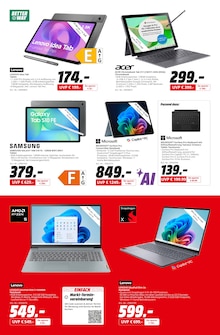 Tablet Pc im MediaMarkt Saturn Prospekt "Hier geht's um dich - seit 20 Jahren" mit 12 Seiten (Stuttgart)