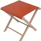 Tabouret Pliant Emeraude en promo chez Botanic Villeurbanne à 29,99 €