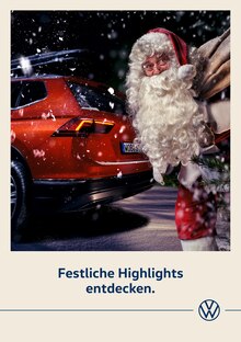 Volkswagen Prospekt der Woche "So kommen Ihre Geschenke gut an" Seite 1, 01.12.2025 bis 31.12.2025 für München Aktueller Volkswagen Prospekt "So kommen Ihre Geschenke gut an" Seite 1 von 1 Seite für München