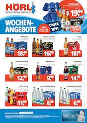 Bier im Getränke Hörl Prospekt in Aichach Aktueller Getränke Hörl Prospekt mit Bier, "HÖRL. DER GETRÄNKE SPEZIALIST", Seite 1