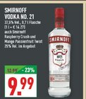 Vodka No. 21 Angebote von Smirnoff bei Marktkauf Lemgo für 9,99 €