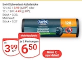 Schwerlast-Abfallsäcke im Angebot bei GLOBUS in Plauen Schwerlast-Abfallsäcke Angebote von Swirl bei GLOBUS Plauen für 3,99 €