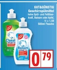 Geschirrspülmittel Balsam von GUT&GÜNSTIG für 0,79 € bei EDEKA im Angebot Geschirrspülmittel Balsam von GUT&GÜNSTIG im aktuellen EDEKA Prospekt