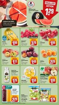 Bananen im aktuellen REWE Prospekt (Osnabrück) Bananen im REWE Prospekt "Dein Markt" mit 18 Seiten (Osnabrück)