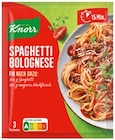 Fix Spaghetti Bolognese im Angebot bei REWE in Gladbeck Fix Spaghetti Bolognese Angebote von Knorr bei REWE Gladbeck für 0,49 €