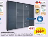 Schwebetürenschrank von rauch im aktuellen ROLLER Prospekt für 999,99 €