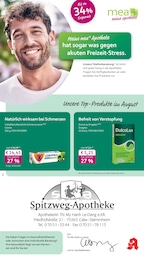 mea - meine apotheke Prospekt für Calw mit 4 Seiten mea - meine apotheke Prospekt für Calw: "Unsere August-Angebote", 4 Seiten, 01.08.2026 - 31.08.2026