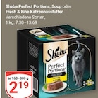 Perfect Portions Angebote von Sheba bei GLOBUS Gießen für 2,19 €