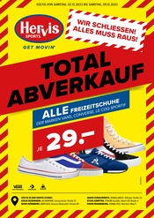 Mode im Hervis Sports Prospekt in Regensburg Aktueller Hervis Sports Prospekt mit Mode, "TOTAL ABVERKAUF", Seite 1