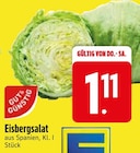 Eisbergsalat im EDEKA Prospekt Eisbergsalat von Gut & Günstig im aktuellen EDEKA Prospekt für 1,11 €