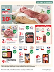 Saucisse en promo dans le catalogue Auchan Supermarché à la page 3