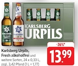 EDEKA Spiesen-Elversberg - Urpils Angebot im Prospekt Urpils bei EDEKA im Spiesen-Elversberg Prospekt für 13,99 €
