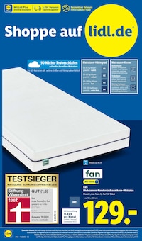 Bett im Lidl Prospekt "LIDL LOHNT SICH" mit 69 Seiten (Freiburg (Breisgau))