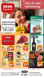 REWE Prospekt "Dein Markt" für Dorsten, 33 Seiten, 10.02.2025 - 15.02.2025