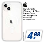 Aktuelle Handy Angebote bei expert in Karlsruhe Aktuelles Handyhülle iPhone 14 Plus Clear Case mit MagSafe Angebot bei expert in Karlsruhe ab 4,99 €