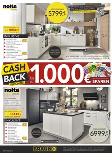 Herd im aktuellen BRAUN Möbel-Center Prospekt (Reutlingen) Herd im BRAUN Möbel-Center Prospekt "CA$HBACK WOCHEN" mit 20 Seiten (Reutlingen)