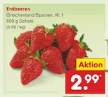 Erdbeeren Angebote bei Netto Marken-Discount Nordhorn für 2,99 €