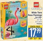 Wilde Tiere Rosa Flamingo 31170 Angebote von LEGO bei EDEKA Augsburg für 17,99 €