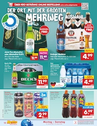Netto Marken-Discount Mineralwasser im Prospekt 