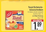 Toast Schmelzkäsescheiben Angebote von GUT&GÜNSTIG bei EDEKA Straubing für 1,89 €