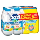 Lait U.H.T. Bol De Vie "Format Familial" - LACTEL en promo chez Carrefour Market Brest à 7,95 €