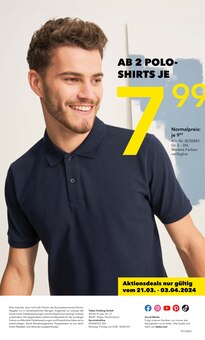 Herren T-Shirt im Takko Prospekt "ZU GÜNSTIG ZUM WEITERSAGEN" mit 14 Seiten (München)