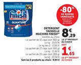 Detergent Vaisselle Machine(A) - Finish en promo chez Super U Thiais à 1,65 €