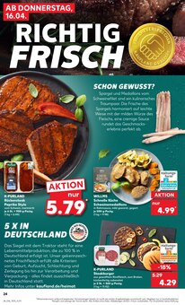 Steak im Kaufland Prospekt "KNÜLLER" mit 74 Seiten (Koblenz)