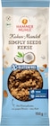 Kokos-Mandel Kekse, Simply Seeds, glutenfrei Angebote von Hammermühle bei dm-drogerie markt Detmold für 2,95 €