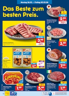 Braten im aktuellen Netto Marken-Discount Prospekt (Cottbus) Braten im Netto Marken-Discount Prospekt "Aktuelle Angebote" mit 71 Seiten (Cottbus)