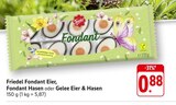 Fondant Eier, Fondant Hasen oder Gelee Eier & Hasen bei EDEKA im Prospekt "" für 0,88 €