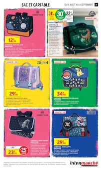 Promotion Sac à Roulettes dans le prospectus Intermarché Super, valable du 04/08/2026 au 06/09/2026 Promo Sac à Roulettes dans le catalogue Intermarché Super du moment à la page 37