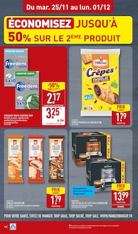 Promotion Noisette dans le prospectus Aldi, valable du 25/11/2025 au 01/12/2025 Promo Noisette dans le catalogue Aldi du moment à la page 12