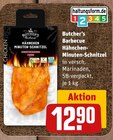 Hähnchen-Minuten-Schnitzel im Angebot bei nahkauf in Dresden Hähnchen-Minuten-Schnitzel Angebote von Butcher’s Barbecue bei nahkauf Dresden für 12,90 €