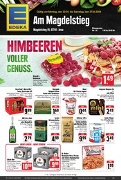 Aktueller nah und gut Supermärkte Prospekt für Großschwabhausen: Wir lieben Lebensmittel! mit 4} Seiten, 22.04.2024 - 27.04.2024