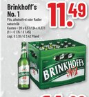 No. 1 Pils Angebote von Brinkhoff's bei Trinkgut Ratingen für 11,49 €
