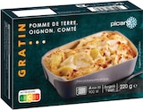 Gratin de pomme de terre, oignon, comté - picard à 2,15 € dans le catalogue Picard