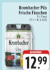 Aktuelle Krombacher Angebote bei E center in Borken Aktuelles Pils Frische Fässchen Angebot bei E center in Borken ab 12,99 €