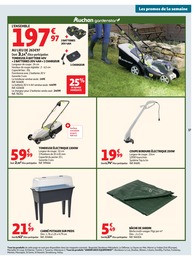 Offre Jardin dans le catalogue Auchan Hypermarché du moment à la page 37
