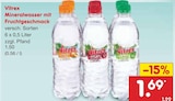 Mineralwasser mit Fruchtgeschmack Angebote von Vitrex bei Netto Marken-Discount Baden-Baden für 1,69 €