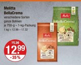 Aktuelle Melitta Angebote bei V-Markt in Regensburg Aktuelles BellaCrema Angebot bei V-Markt in Regensburg ab 12,99 €